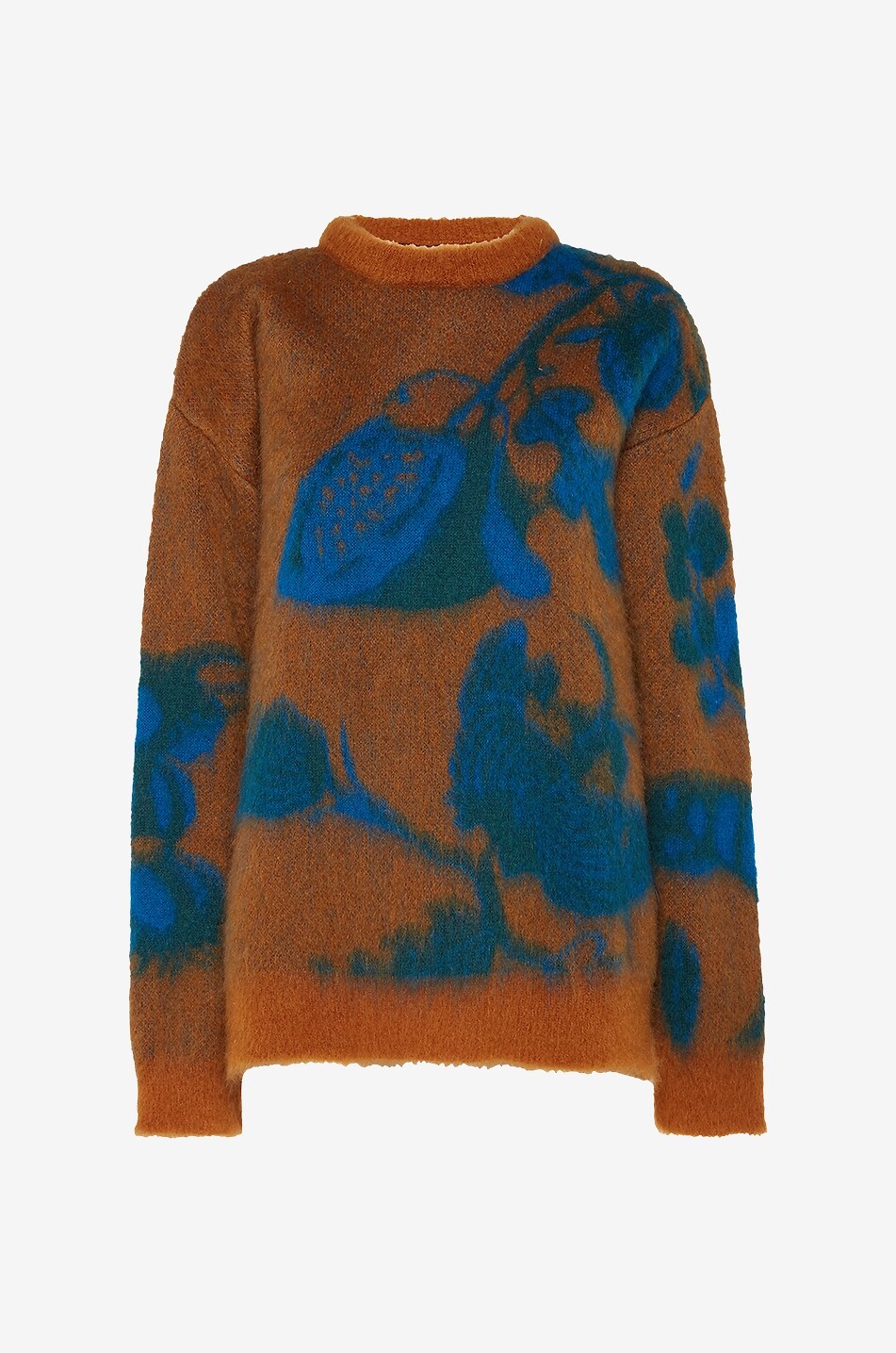 Pull jacquard en mohair Grenadilla