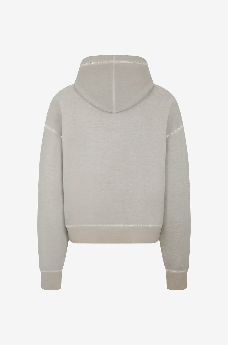 Cipro Fit faded logo printed hooded sweatshirt