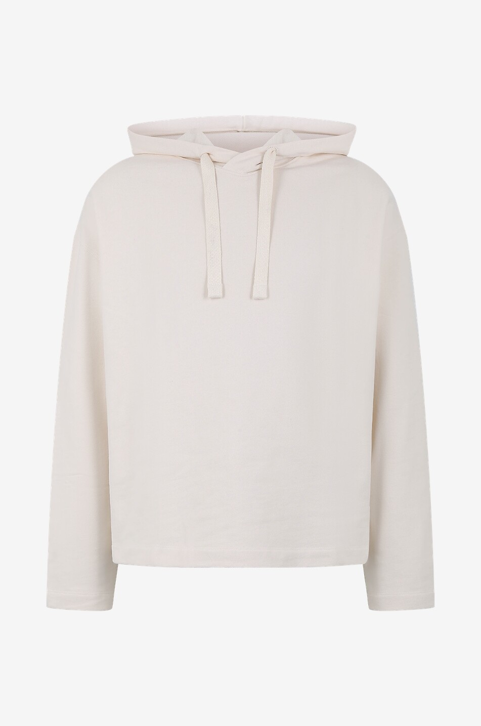 Sweat-shirt à capuche en coton et lin Minimal Hoodie