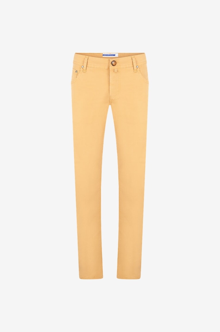 JACOB COHEN Nick cotton slim-fit jeans Men MEDIUM YELLOW 1