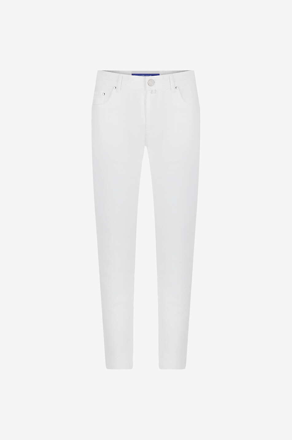 Jean droit en coton et lin Bard