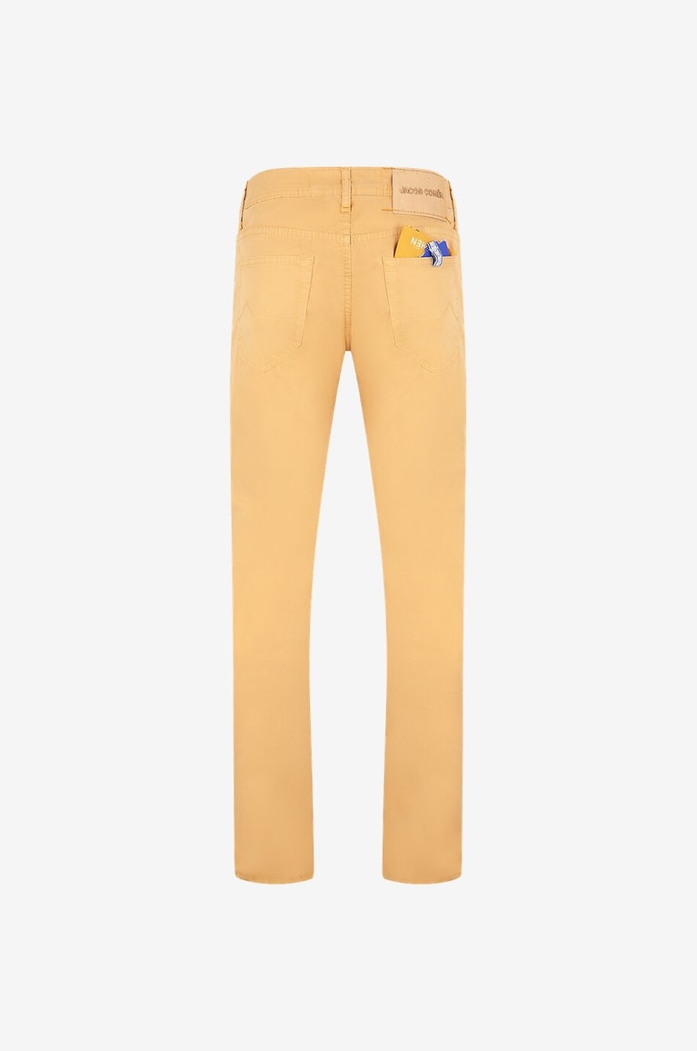 JACOB COHEN Nick cotton slim-fit jeans Men MEDIUM YELLOW 2
