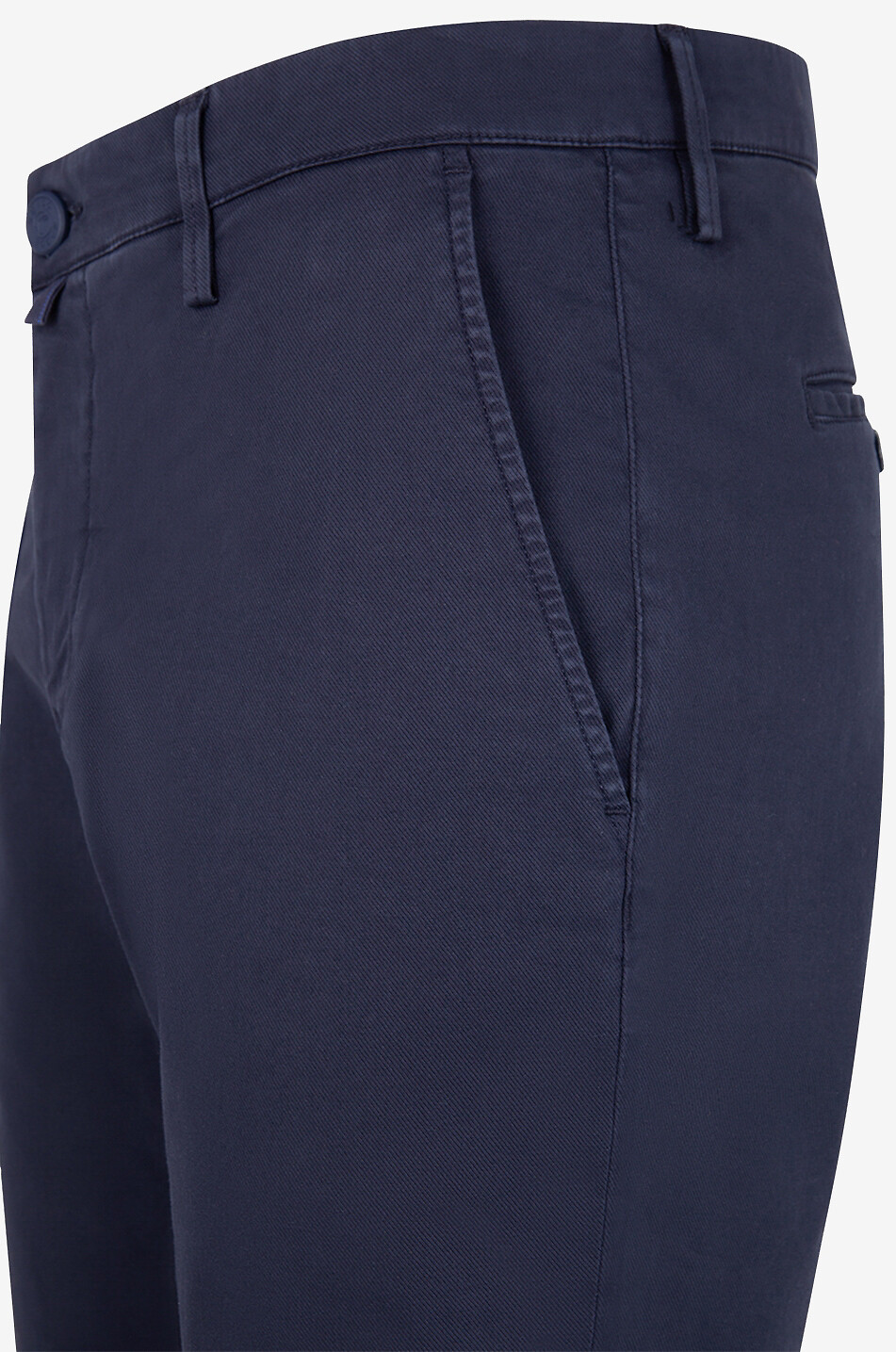 JACOB COHEN Pantalon chino en coton et lyocell Bobby Homme BLEU FONCE 3
