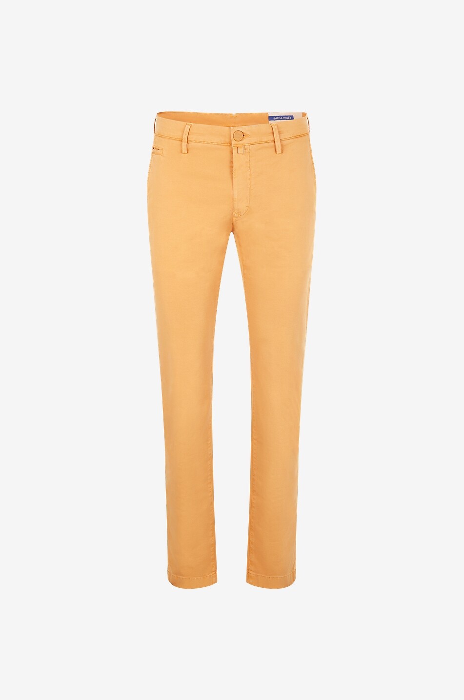 JACOB COHEN Bobby cotton and lyocell chno trousers Men MEDIUM YELLOW 1