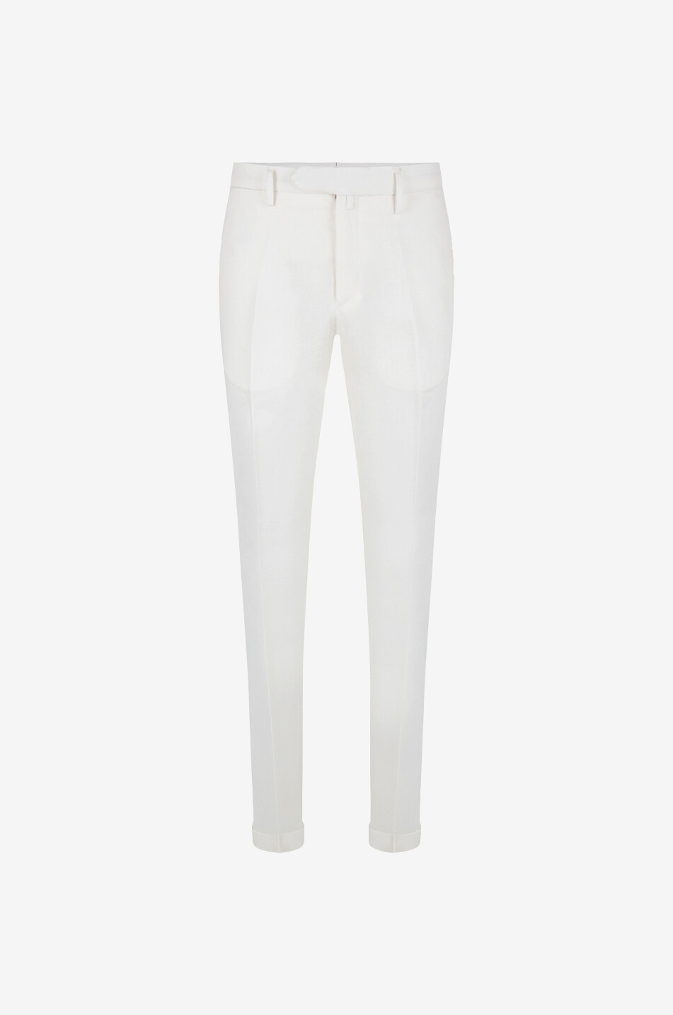 B SETTECENTO Pantalon Super-Slim Homme BLANC CASSE 1