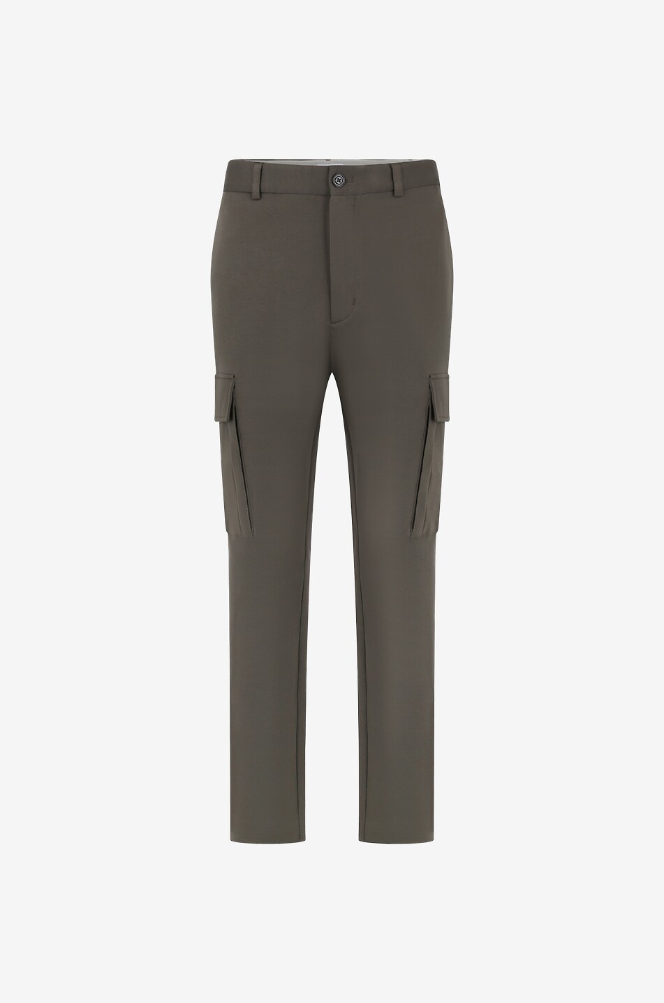 MONCLER Slim-Fit-Cargohose aus Milanojersey Herren GRÜN 1