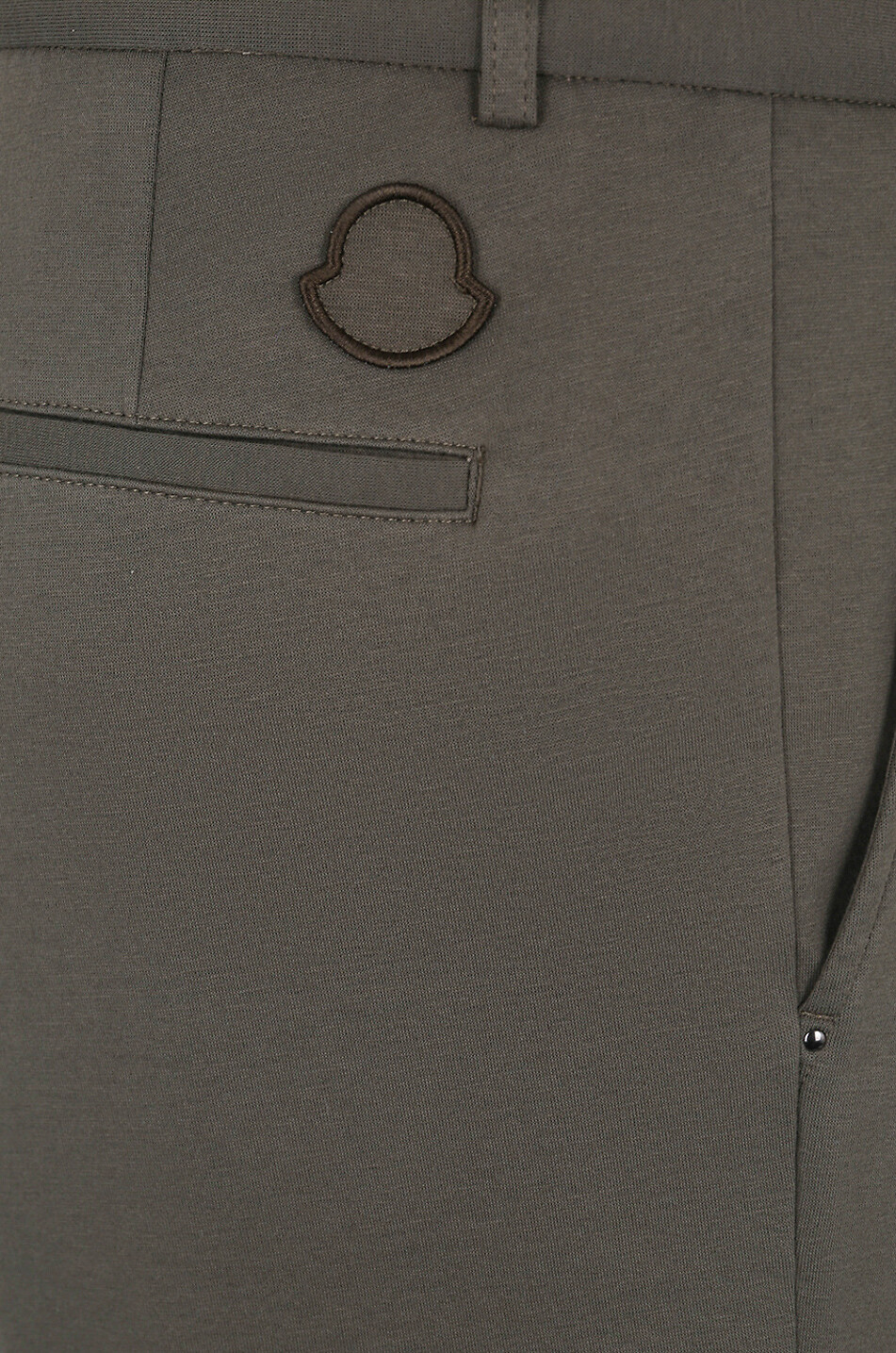 MONCLER Slim-Fit-Cargohose aus Milanojersey Herren GRÜN 4