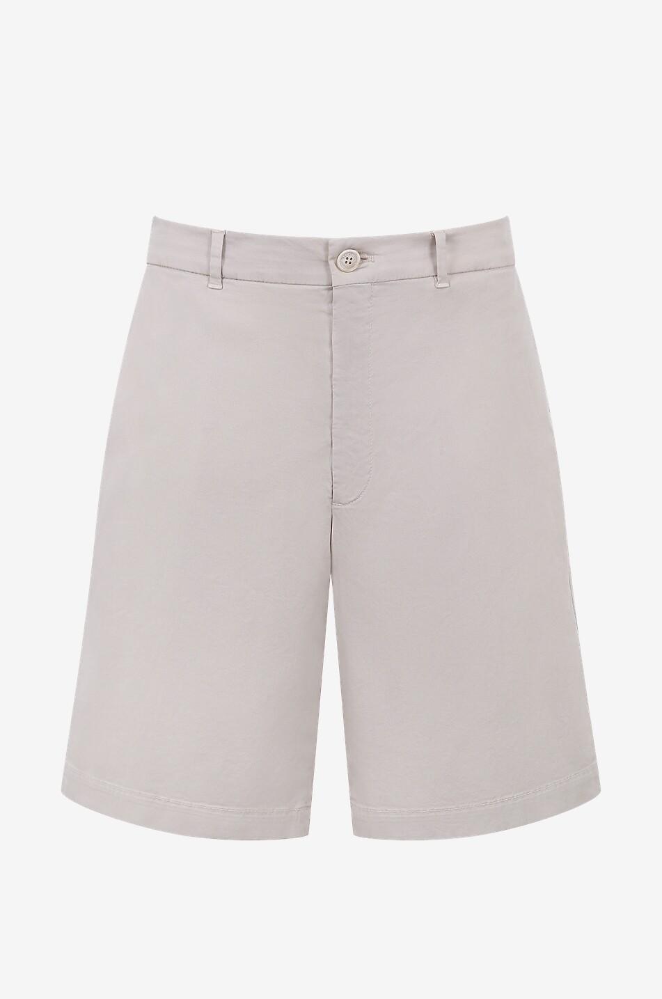 BRUNELLO CUCINELLI Bermuda en gabardine Homme Beige clair 1