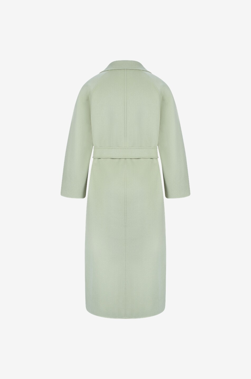 ARMA Manteau long en laine avec ceinture Seguret Femme VERT CLAIR 2