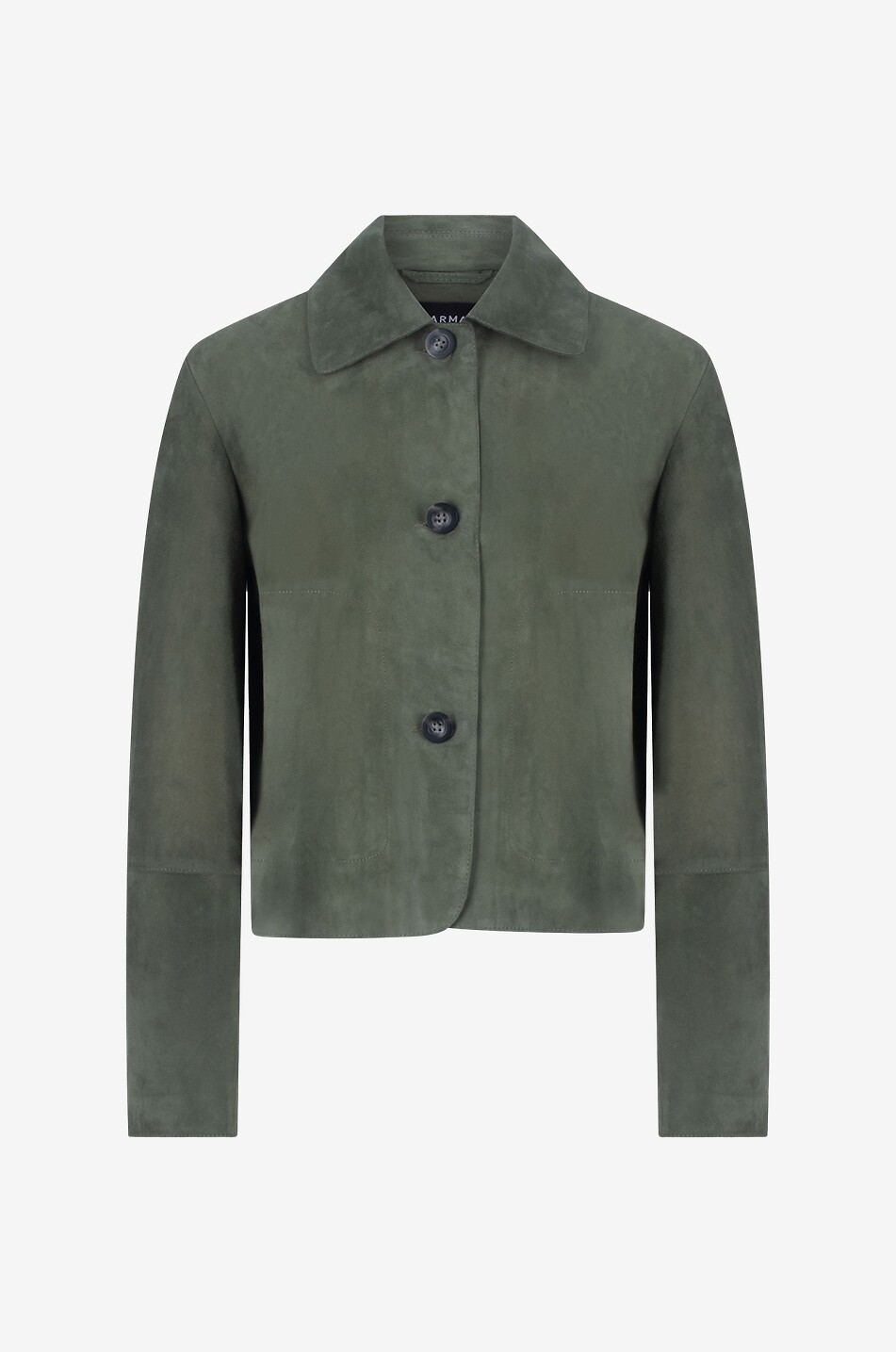 Emy boxy suede shirt jacket