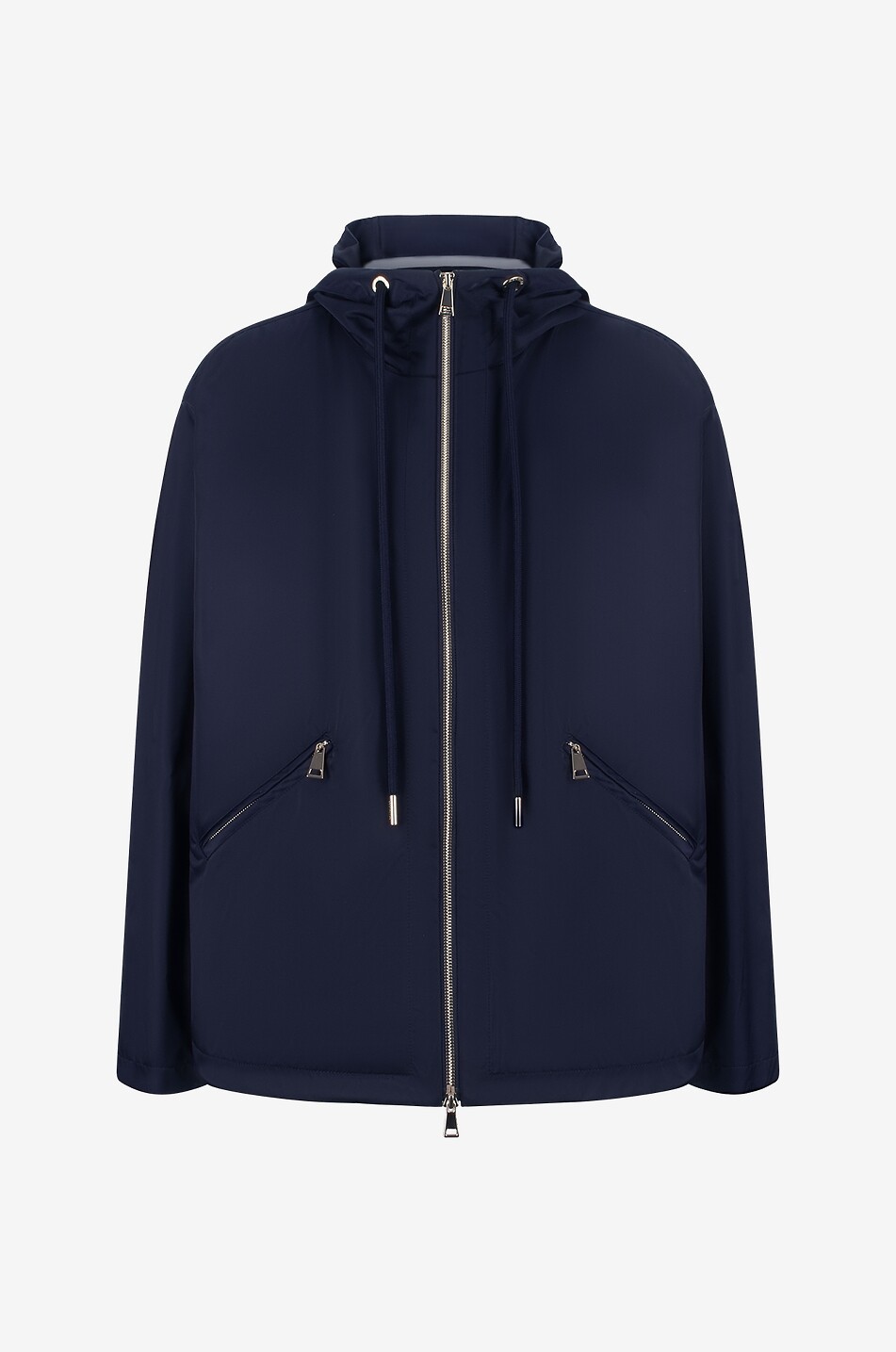MONCLER Cassiopea hooded nylon rain jacket Women DARK BLUE 1