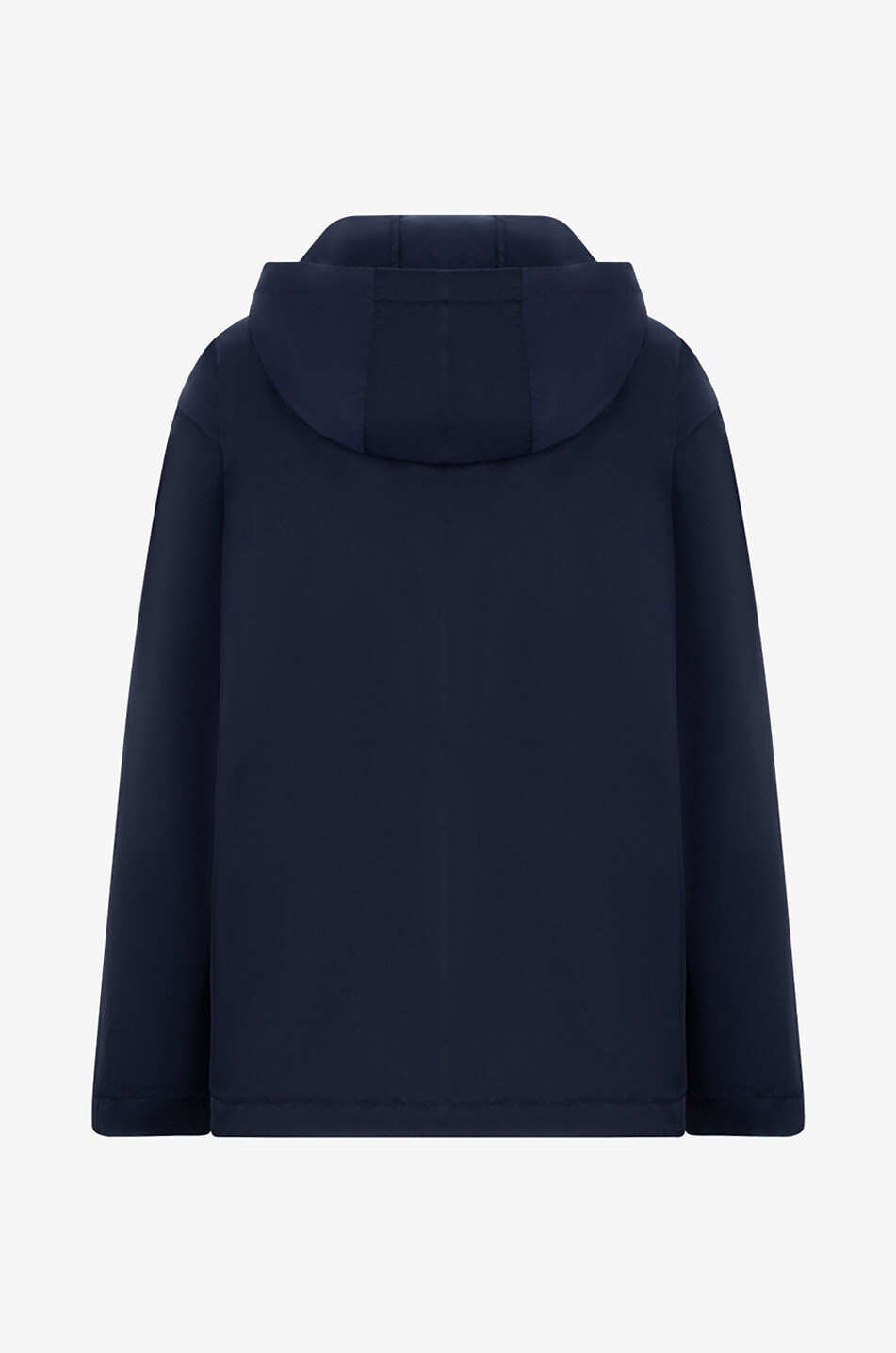 MONCLER Cassiopea hooded nylon rain jacket Women DARK BLUE 2
