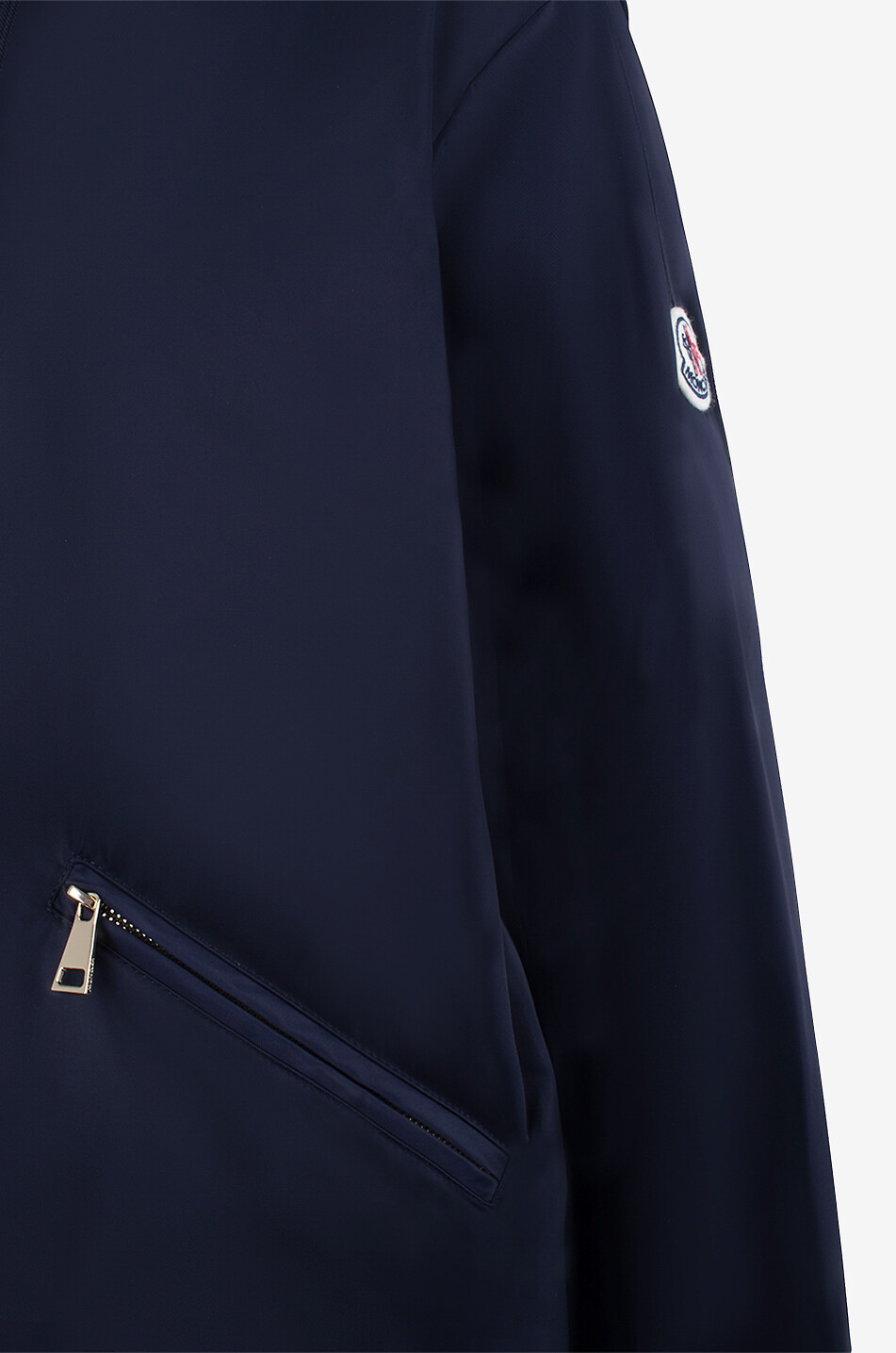 MONCLER Cassiopea hooded nylon rain jacket Women DARK BLUE 3