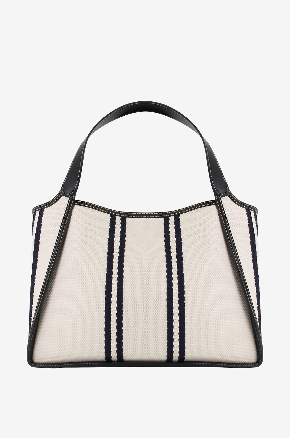 Grosser Shopper aus gestreiftem Segeltuch Logo Ryder