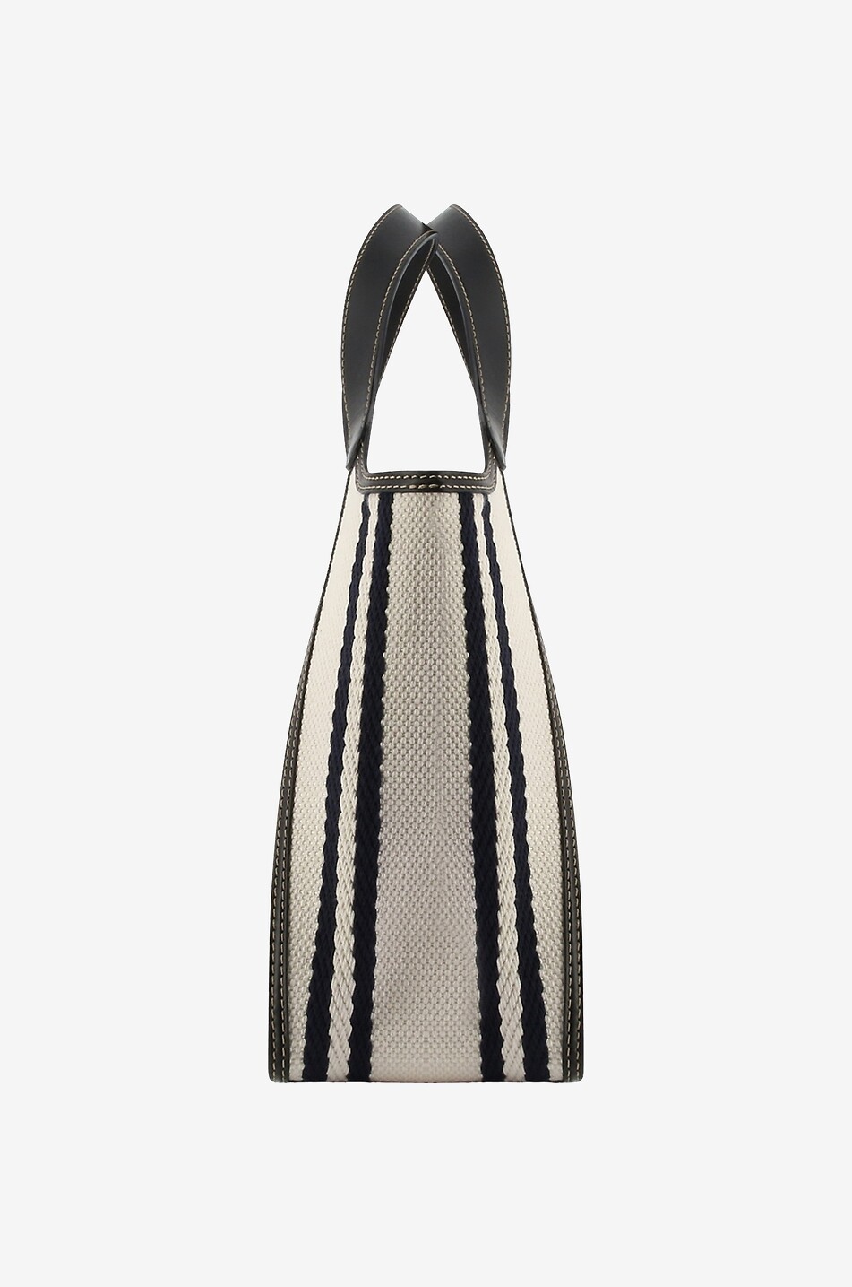 Grand sac cabas en toile rayée Logo Ryder