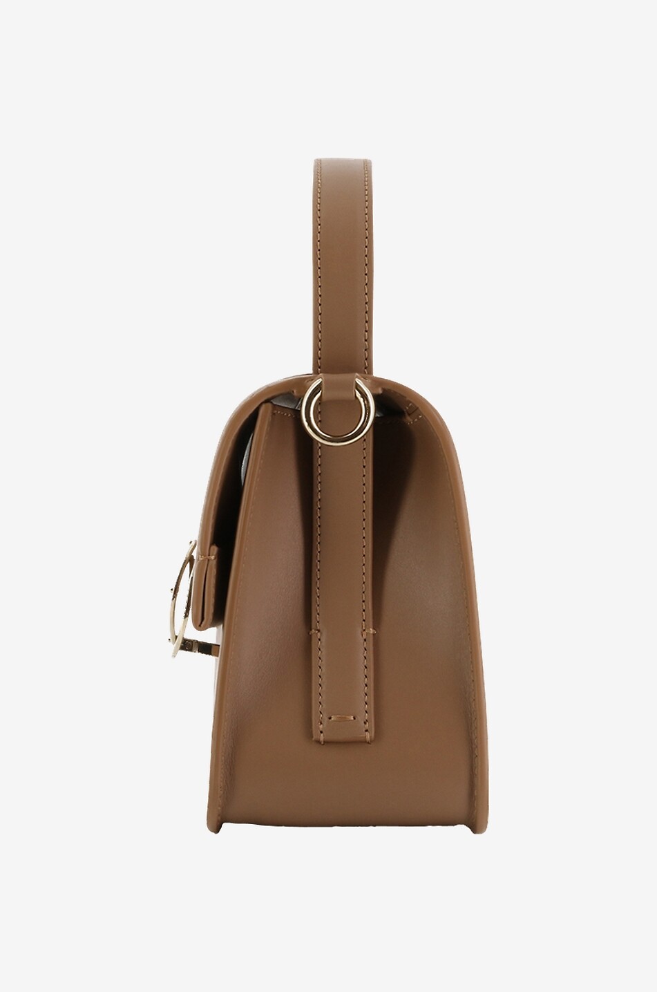 CHLOE Penelope Box Small smooth leather handbag Women BEIGE 4