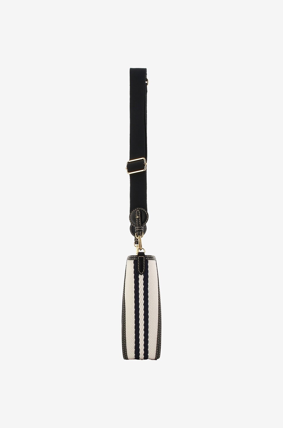 STELLA McCARTNEY Schultertasche aus besticktem Segeltuch Logo Ryder Damen BUNT 4