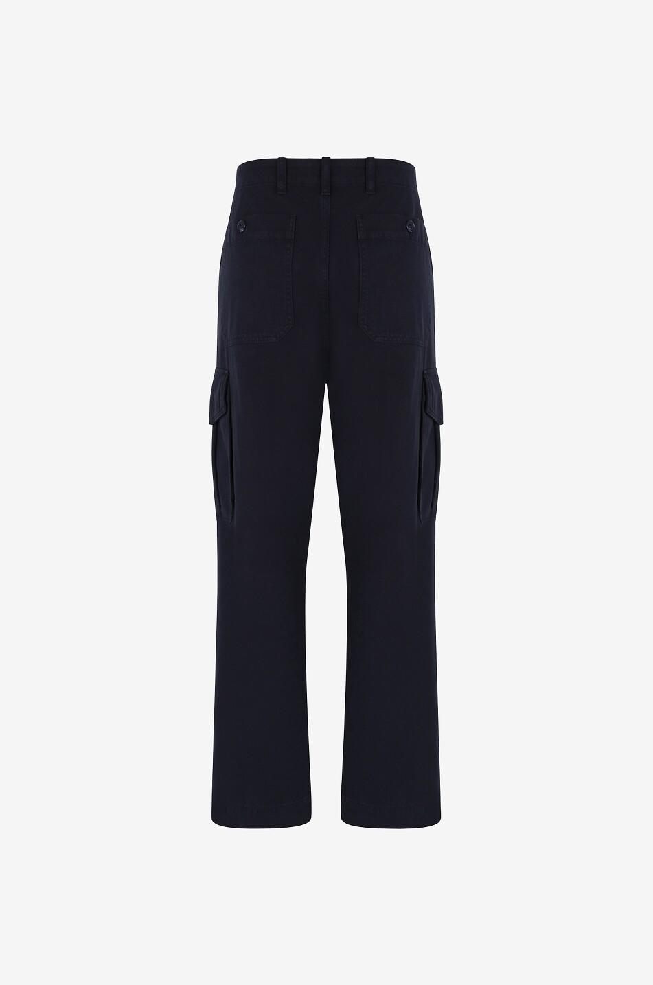 OFFICINE GENERALE Kenny cotton cargo trousers Men DARK BLUE 2