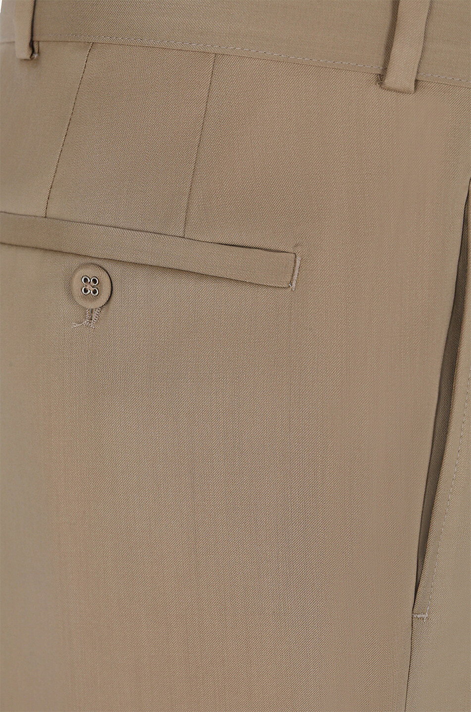 OFFICINE GENERALE Hoche wool trousers Men Light beige 3