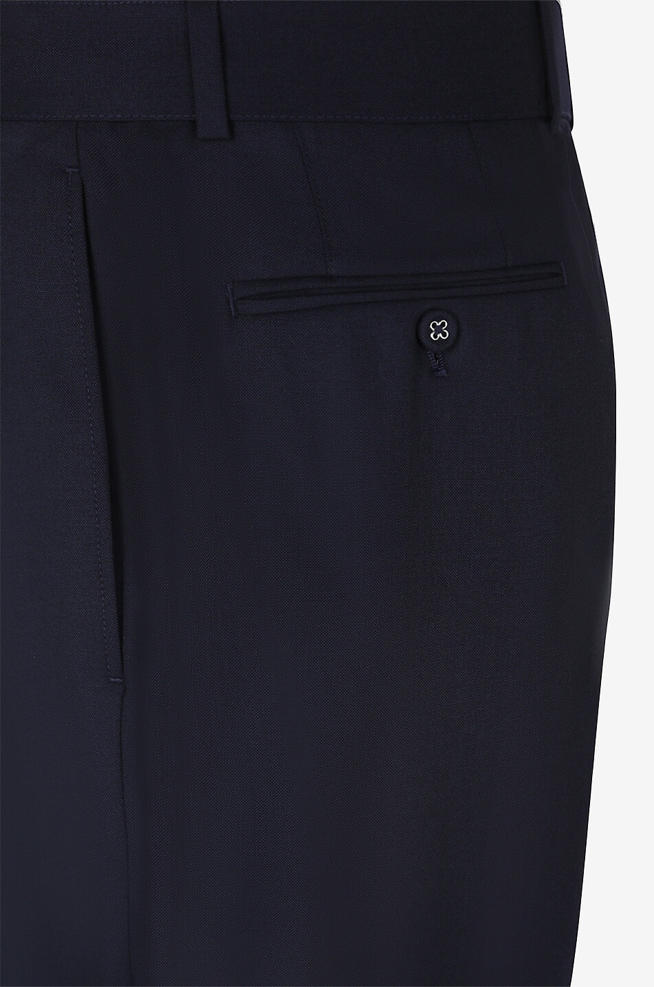 OFFICINE GENERALE Hugo virgin wool trousers Men DARK BLUE 3