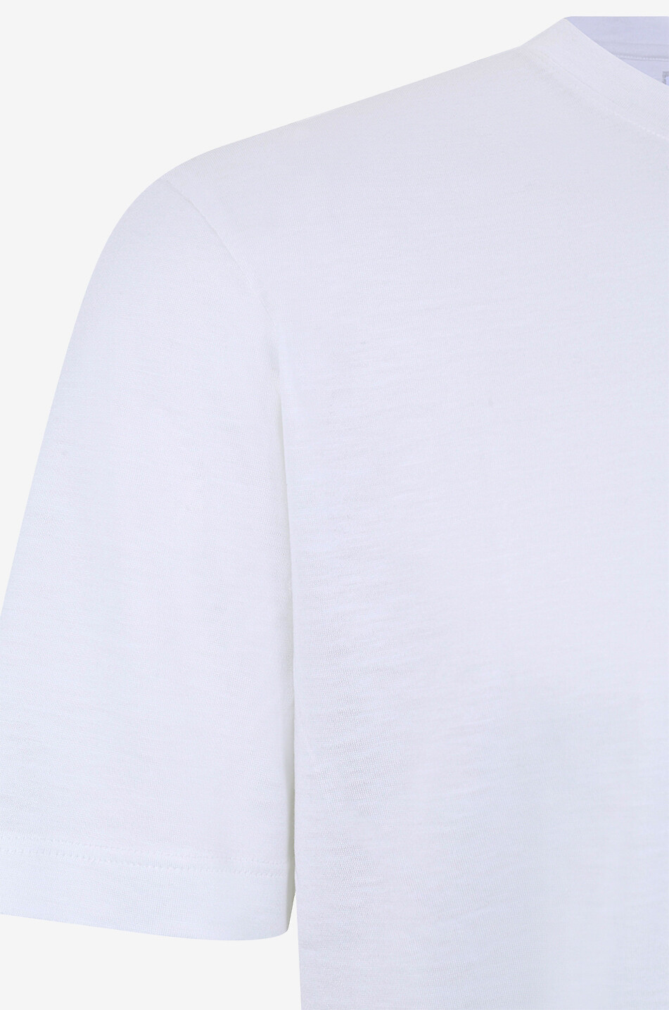 Kurzarm-T-Shirt aus Seiden und Baumwolle James