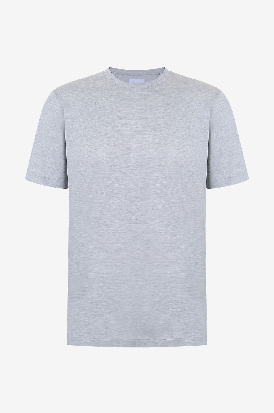 Kurzarm-T-Shirt aus Seiden und Baumwolle James