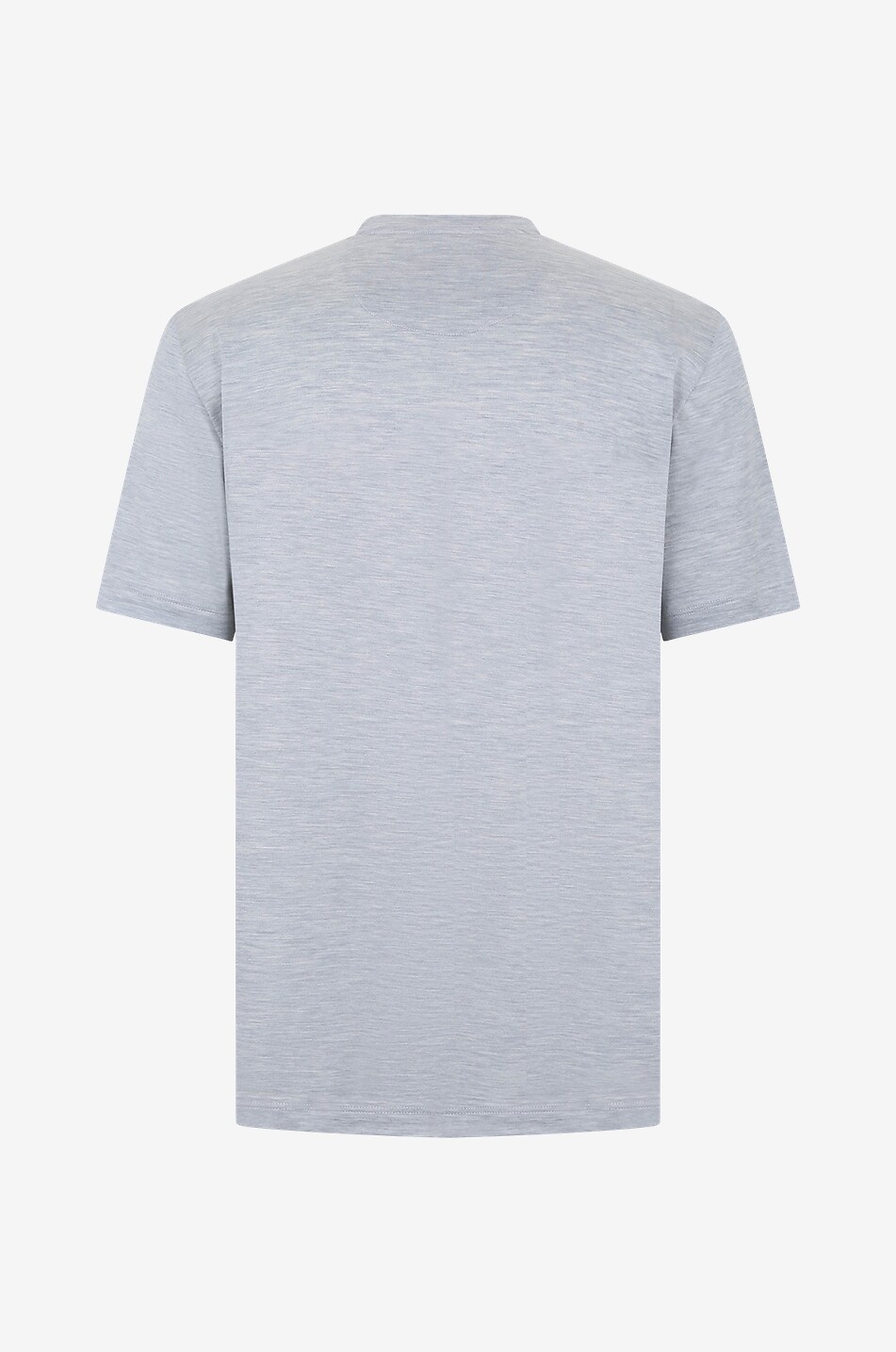 Kurzarm-T-Shirt aus Seiden und Baumwolle James