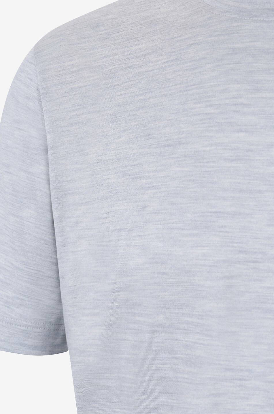 MARCO PESCAROLO James short-sleeved silk and cotton T-shirt Men LIGHT GREY 3