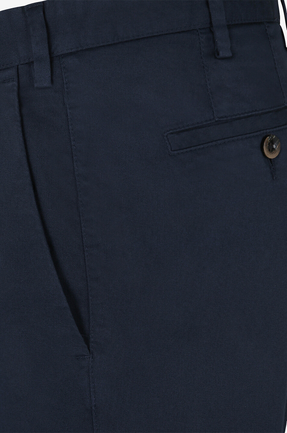 GERMANO Bermuda-Shorts aus Baumwolle Herren DUNKELBLAU 3