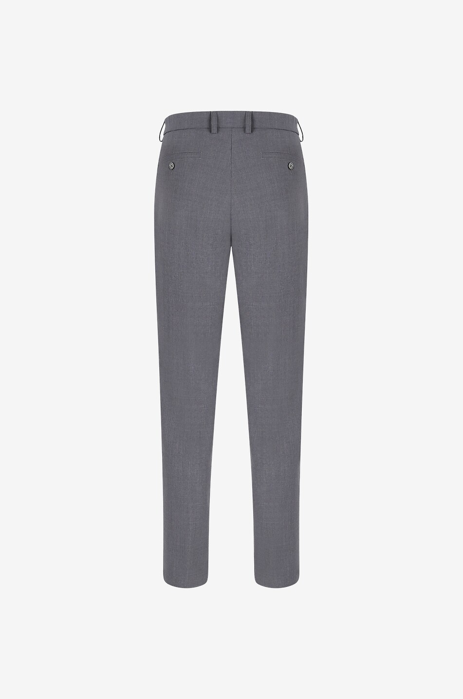 MARCO PESCAROLO Pantalon slim en laine vierge Evo Homme GRIS CLAIR 2