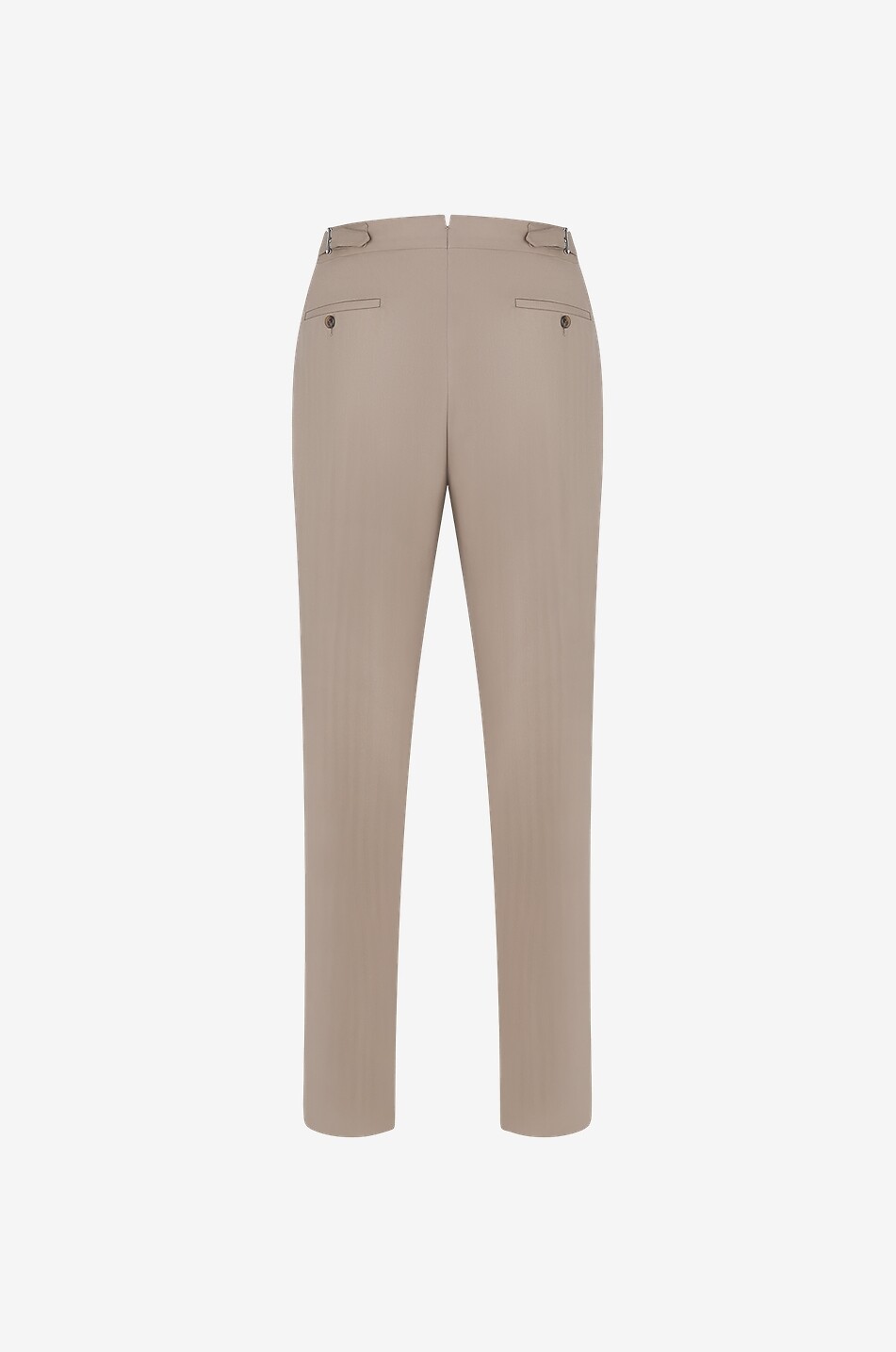 CARUSO Pantalon classique en coton Homme Beige moyen 2