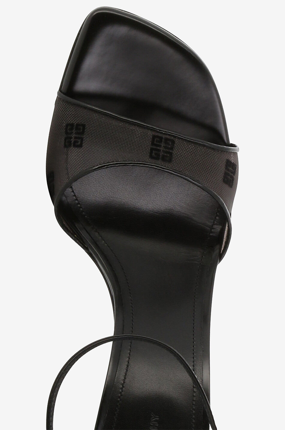 Stitch 4G 95 heeled mesh sandals