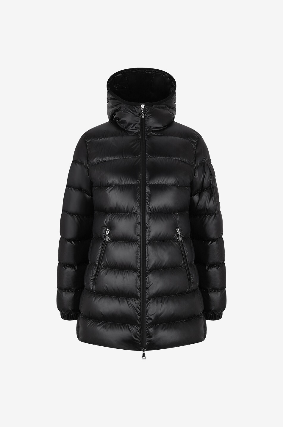 Glement hooded cinched down jacket