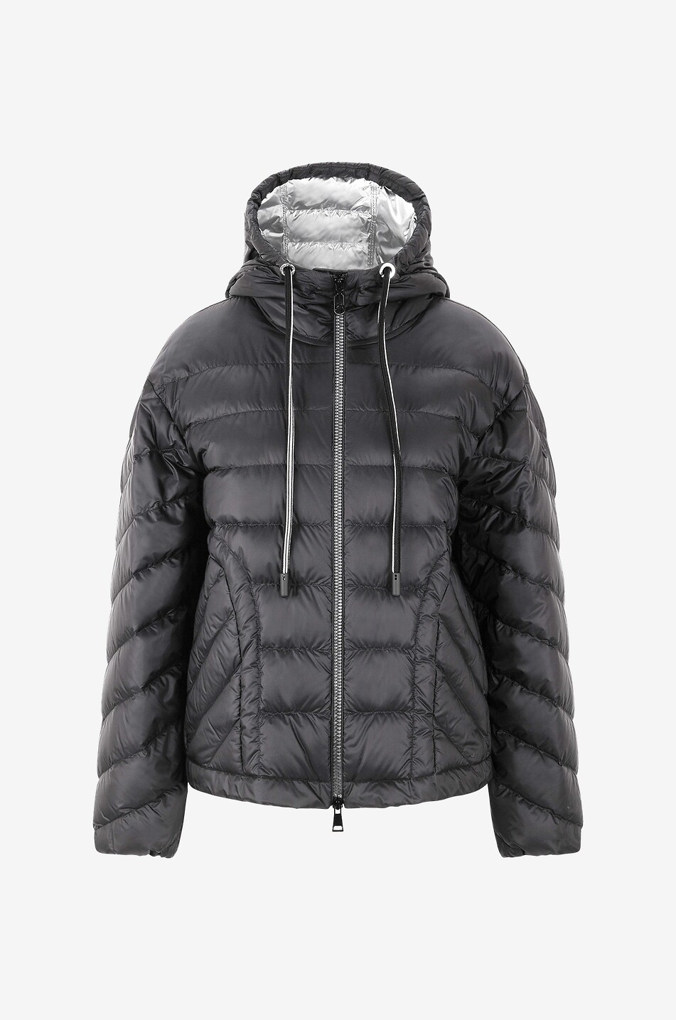 Moncler jacket womens silver hotsell