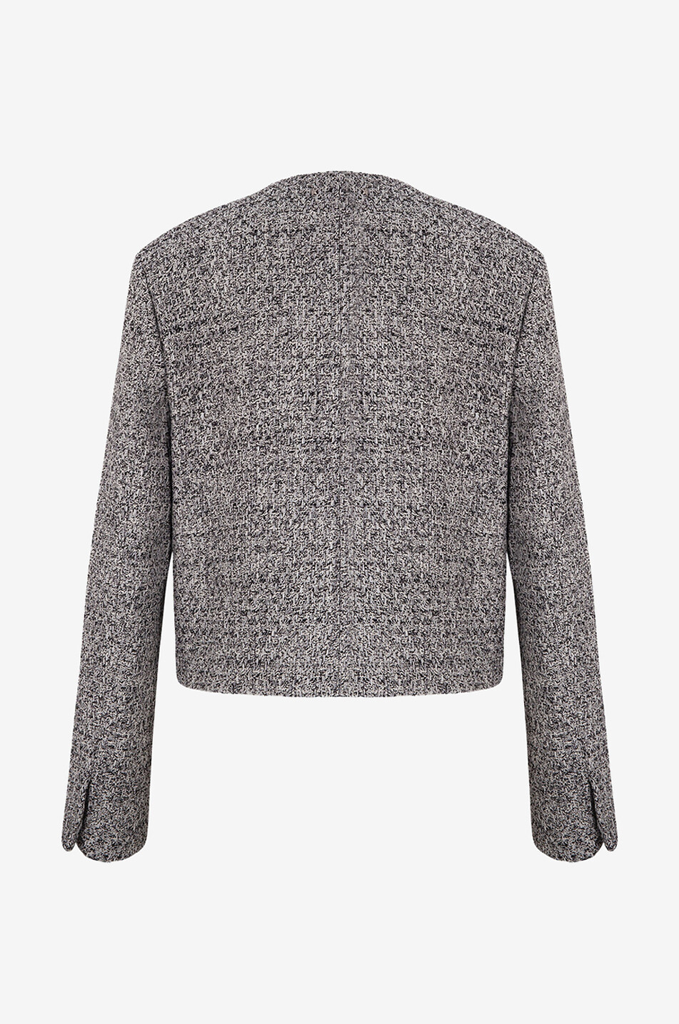 Iole Self Hem short bouclé tweed jacket