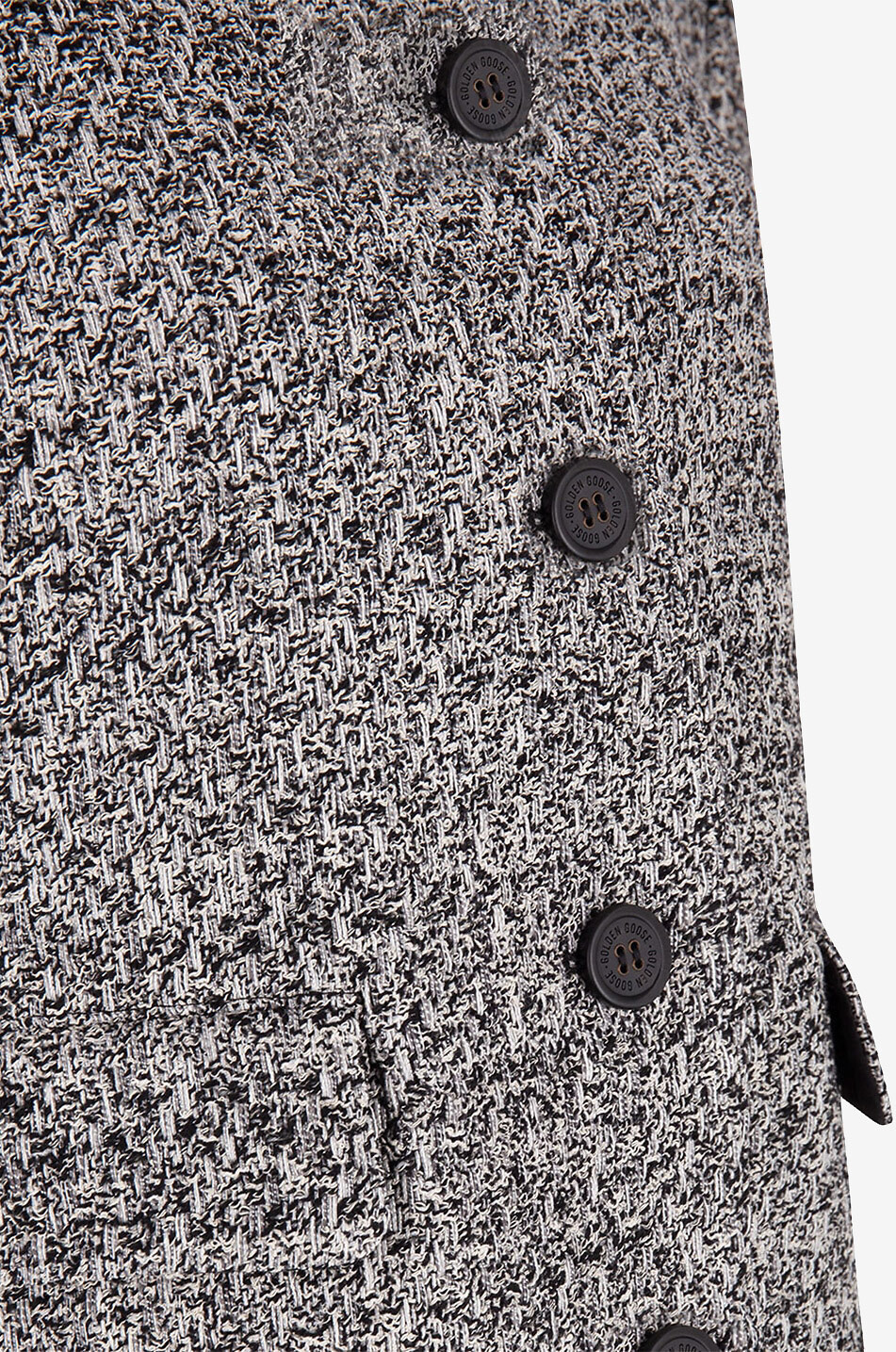 Iole Self Hem short bouclé tweed jacket