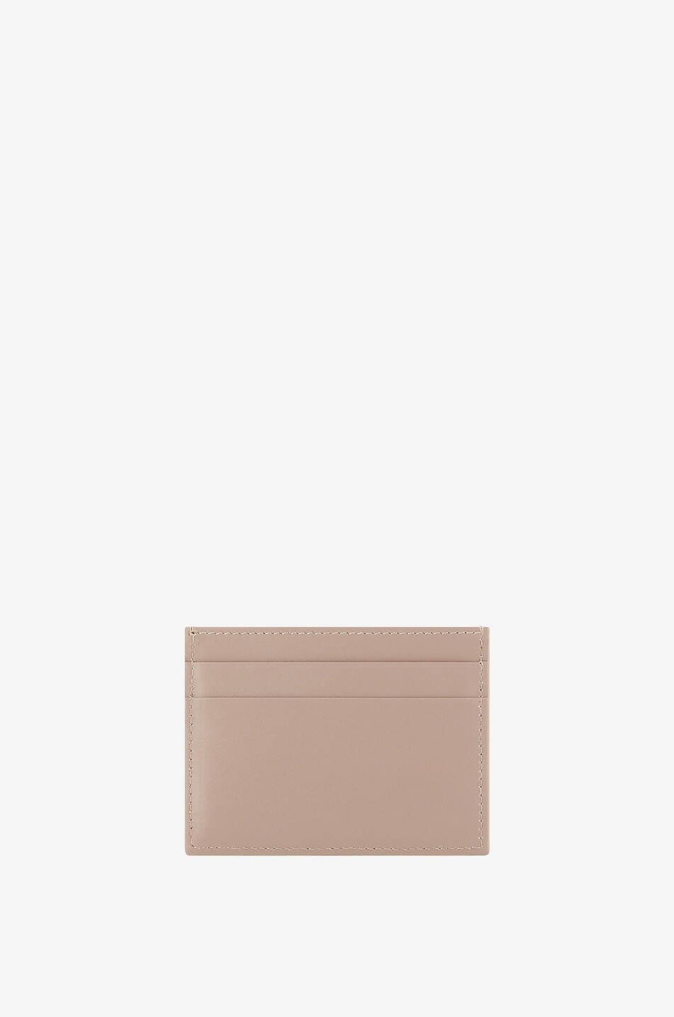 DG logo smooth leather compact card case