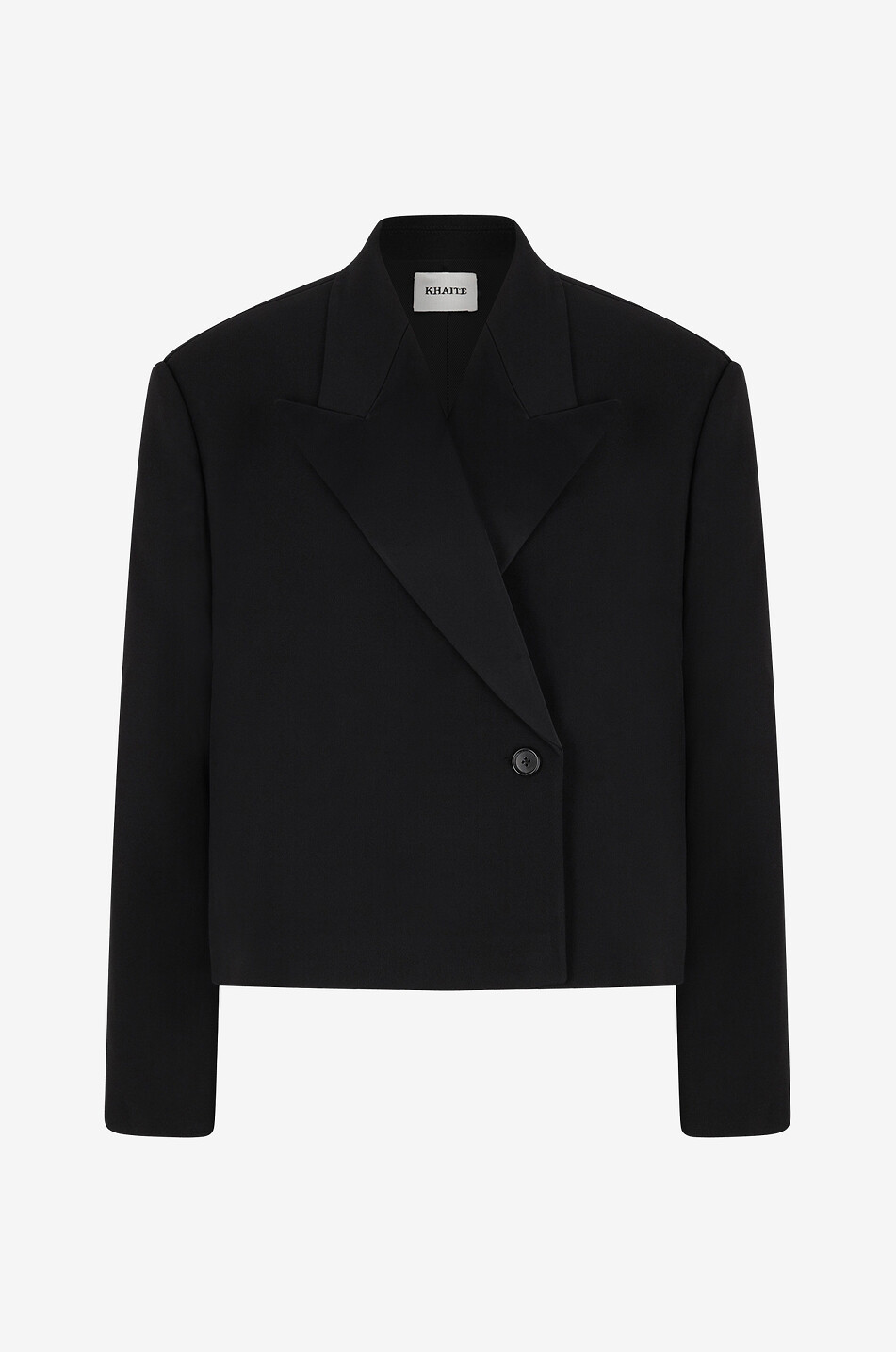 Blazer boxy en crêpe The Raymond