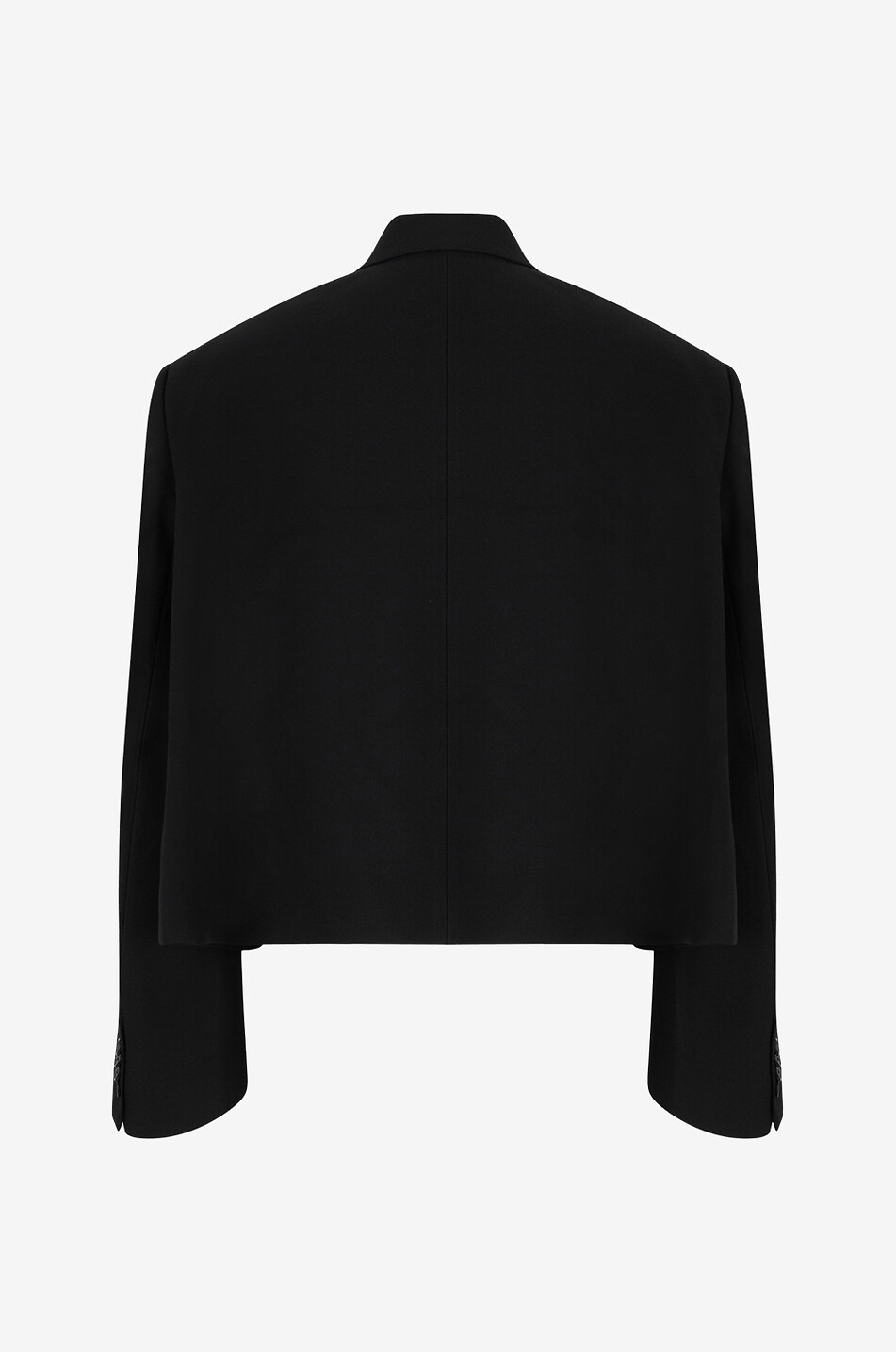 KHAITE Blazer boxy en crêpe The Raymond Femme NOIR 2