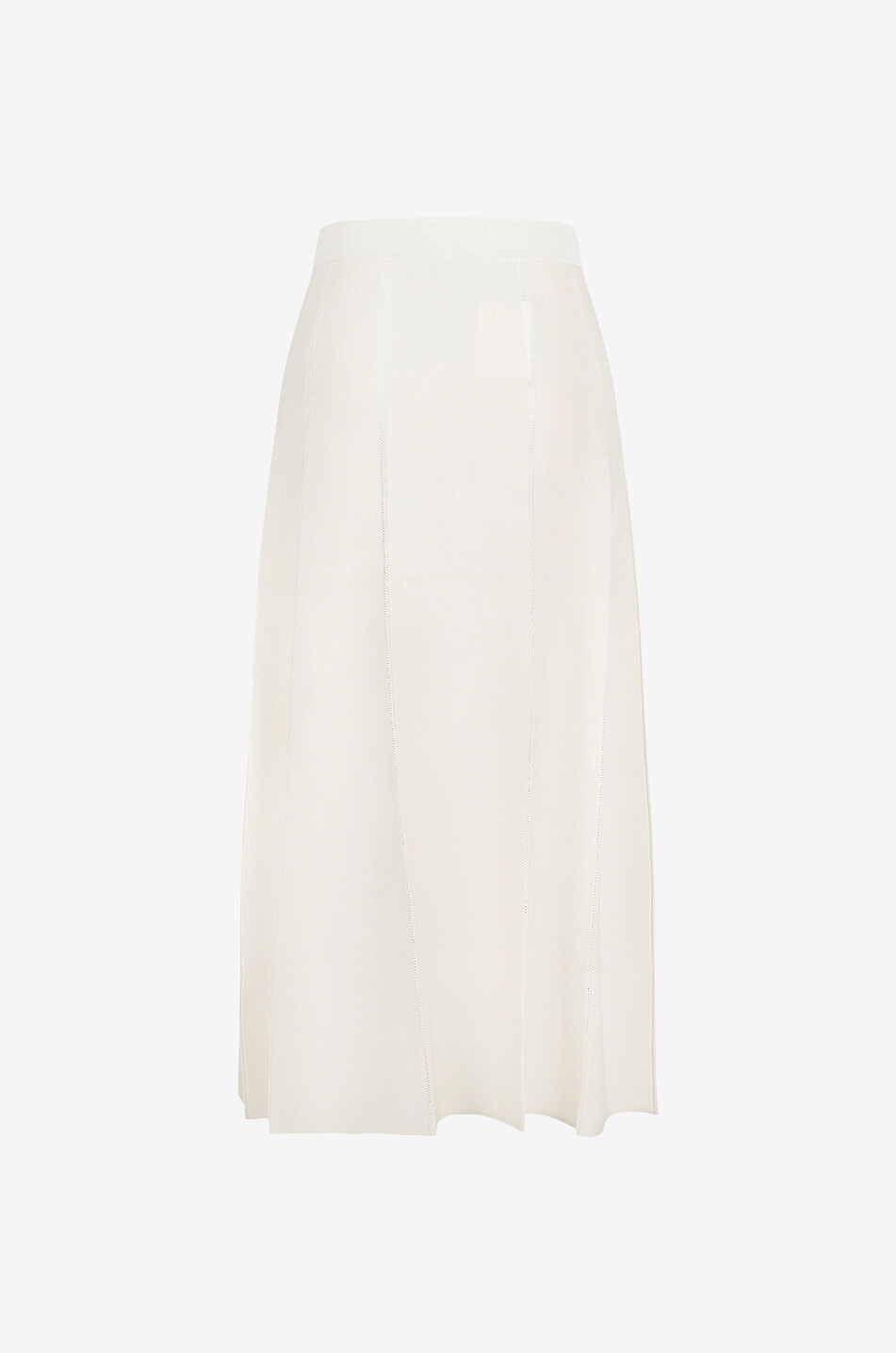 Jupe midi évasée en maille Matchmaker Panelled