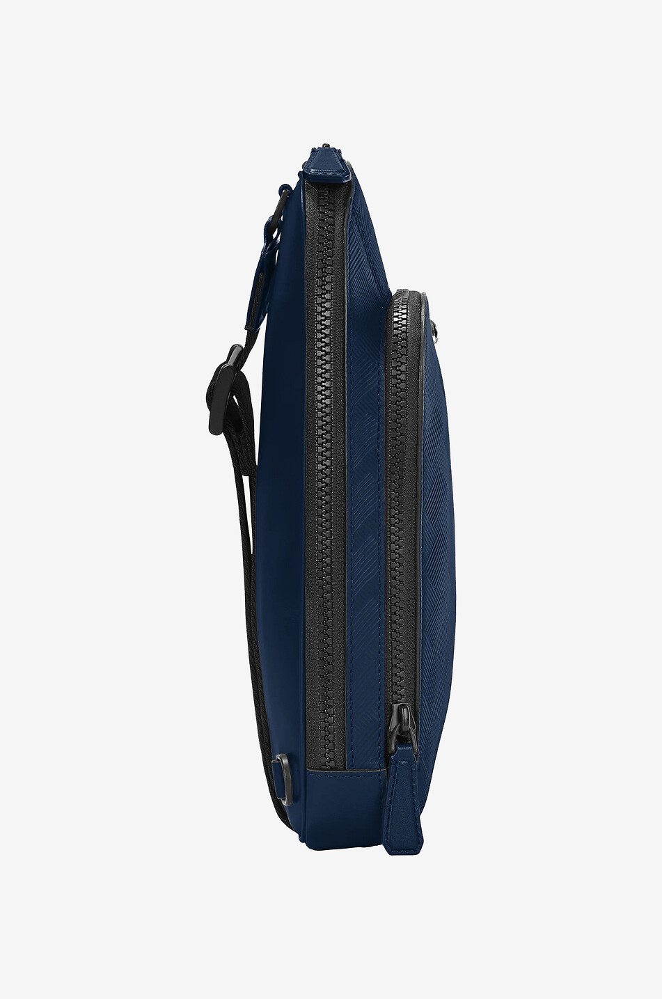 MONTBLANC Petit sac porté croisé en cuir texturé Extreme 3.0 Sling Homme BLEU FONCE 6