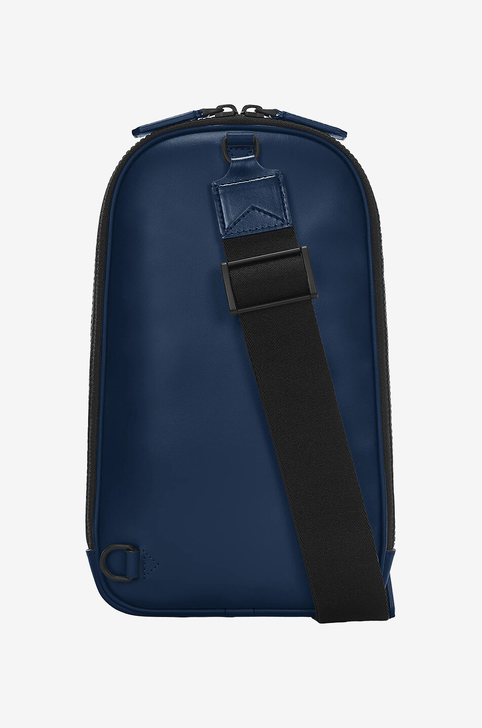 MONTBLANC Petit sac porté croisé en cuir texturé Extreme 3.0 Sling Homme BLEU FONCE 5