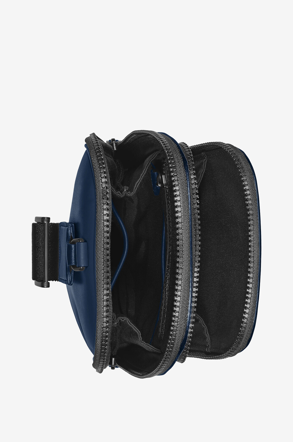 MONTBLANC Petit sac porté croisé en cuir texturé Extreme 3.0 Sling Homme BLEU FONCE 3