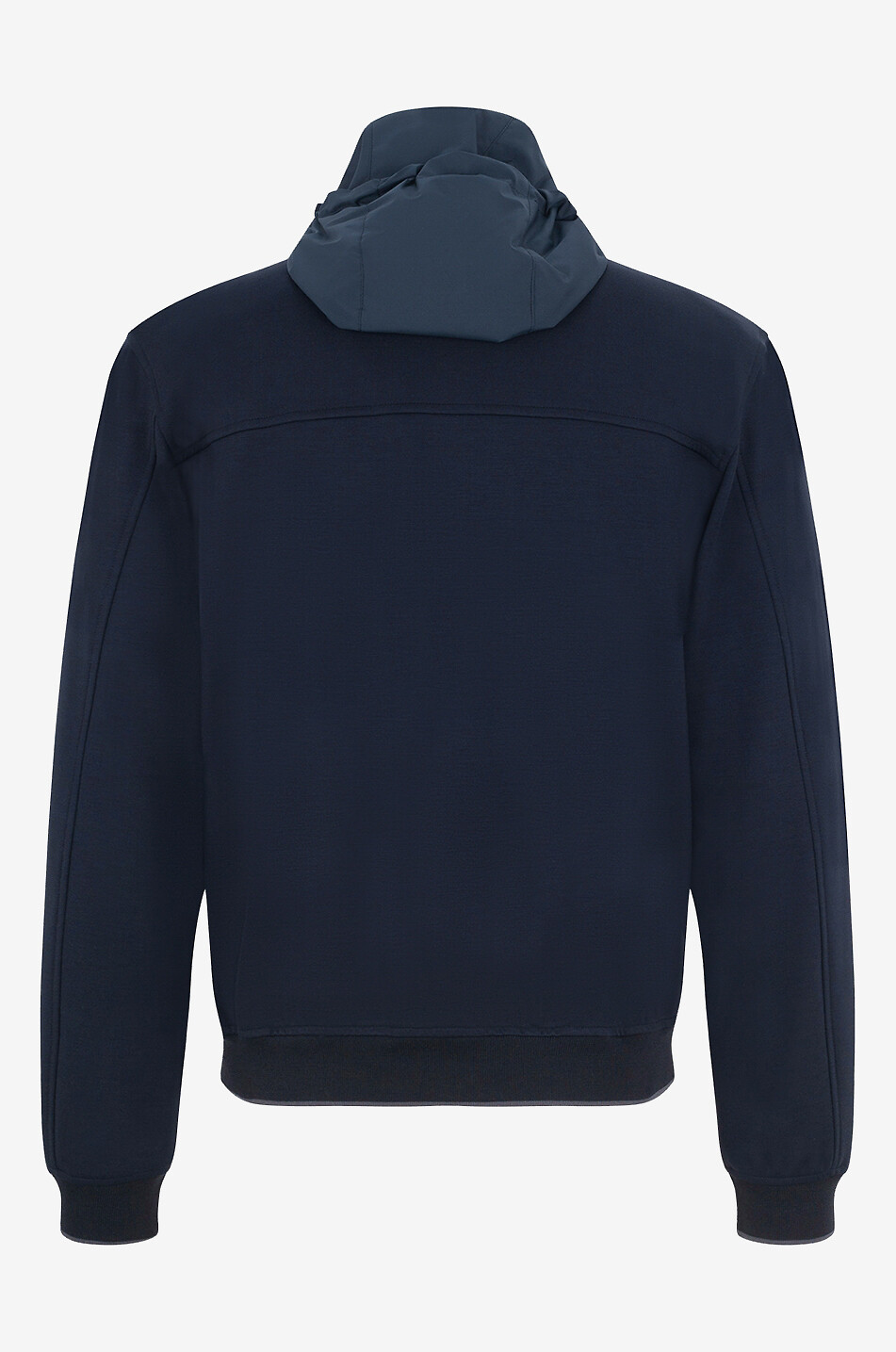 MOORER Darren viscose bomber jacket Men DARK BLUE 3