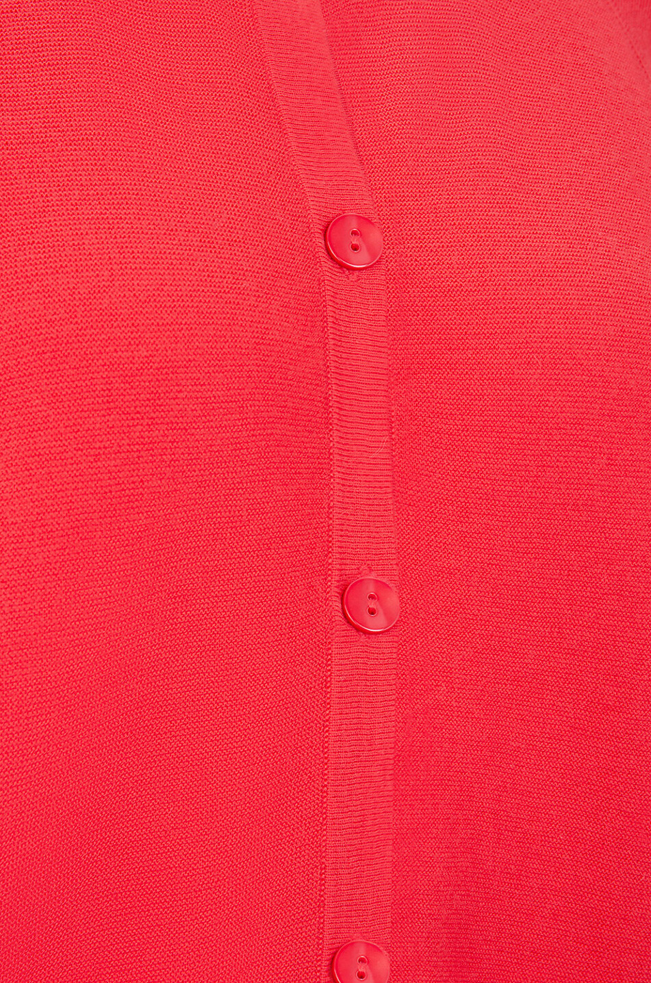 BONGENIE Fine button-down crewneck cotton and cashmere cardigan Women MEDIUM RED 3