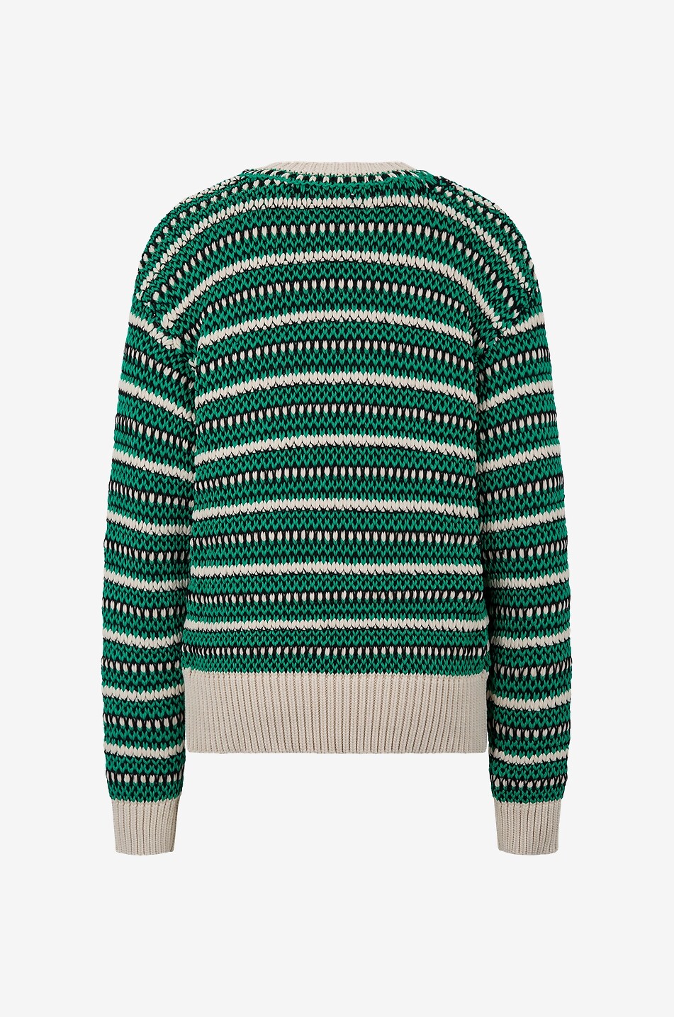 Pull jacquard rayé Hilo