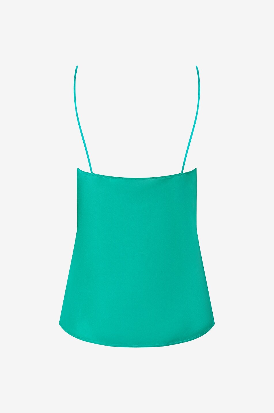 FORTE FORTE Caraco en satin de soie Femme VERT 2