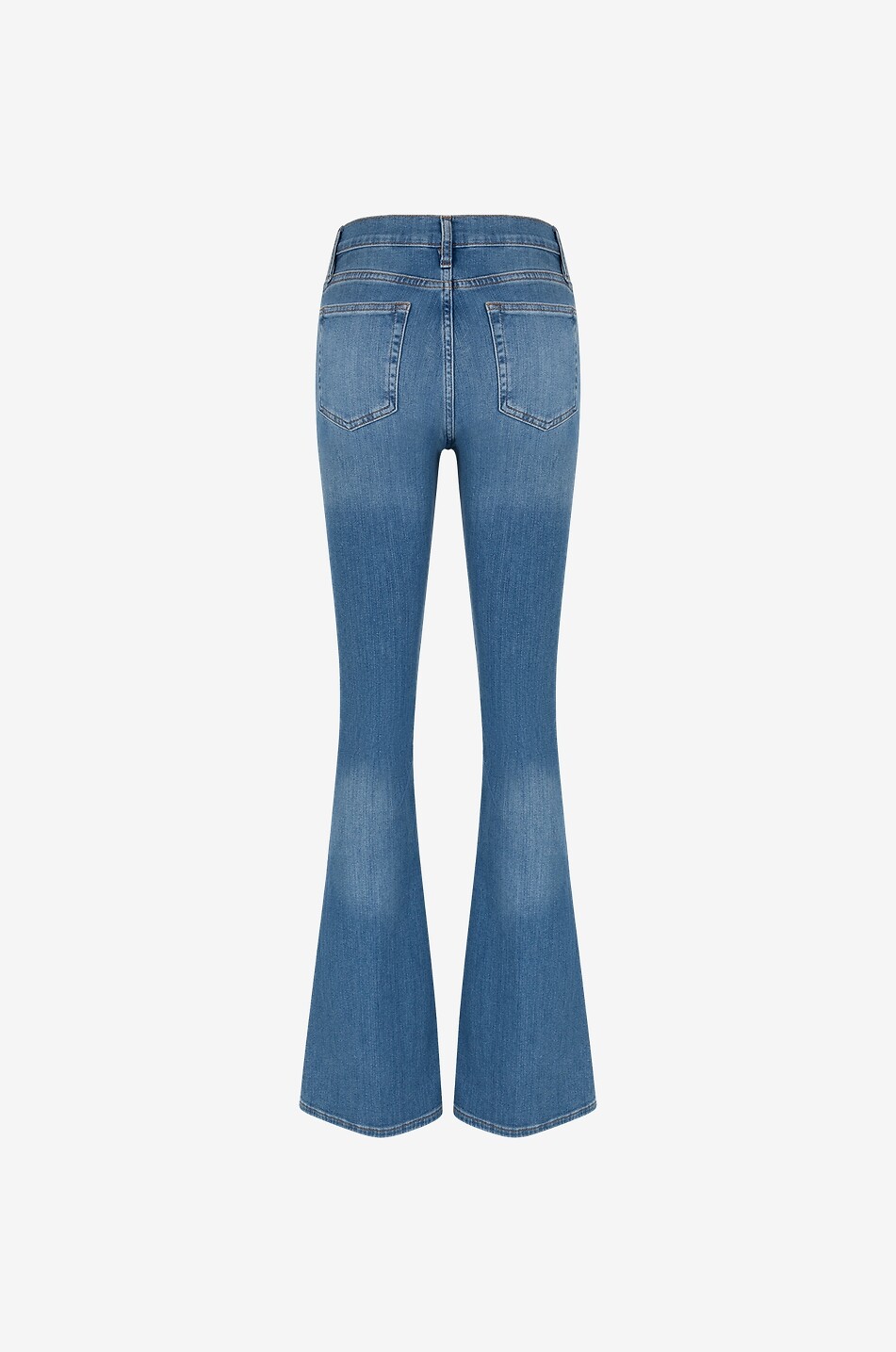 Bootcut-Jeans aus Baumwollmix