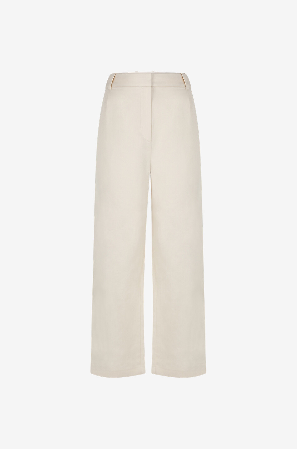 Pantalon large en coton et lin Idai