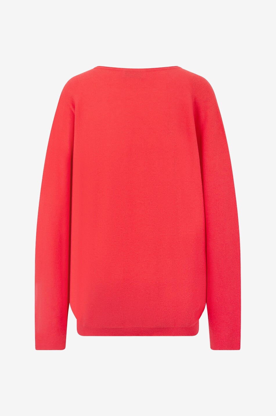 Leichter Pullover mit Fledermausärmeln aus Baumwolle und Kaschmir